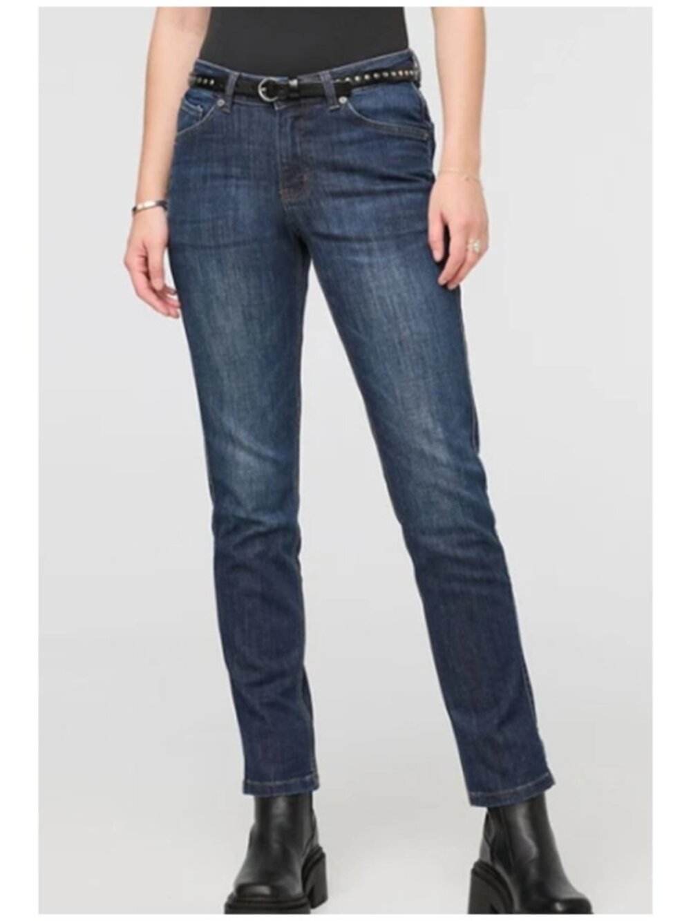 DU/ER Performance Denim Girlfriend - Heritage Blue